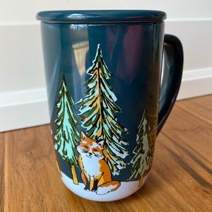 DAVIDs TEA Nordic Mug - Woodland Fox Theme